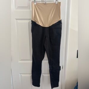LOFT Black Maternity‎ Jeans Size 8 Stretchy Highwaisted band
